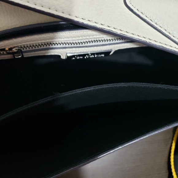 Sam Edelman Sally Boy  White  Leather Handbag - Picture 8 of 8